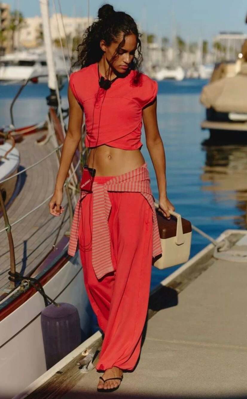 FP Movement by Free People Coral crossover see - Picture 4 of 12